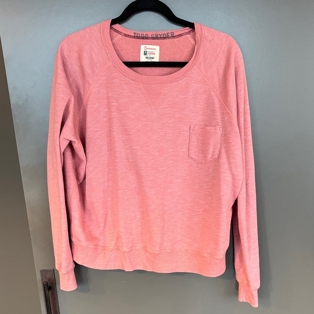Champion by Todd Snyder Rose Crewneck Sweatshirt